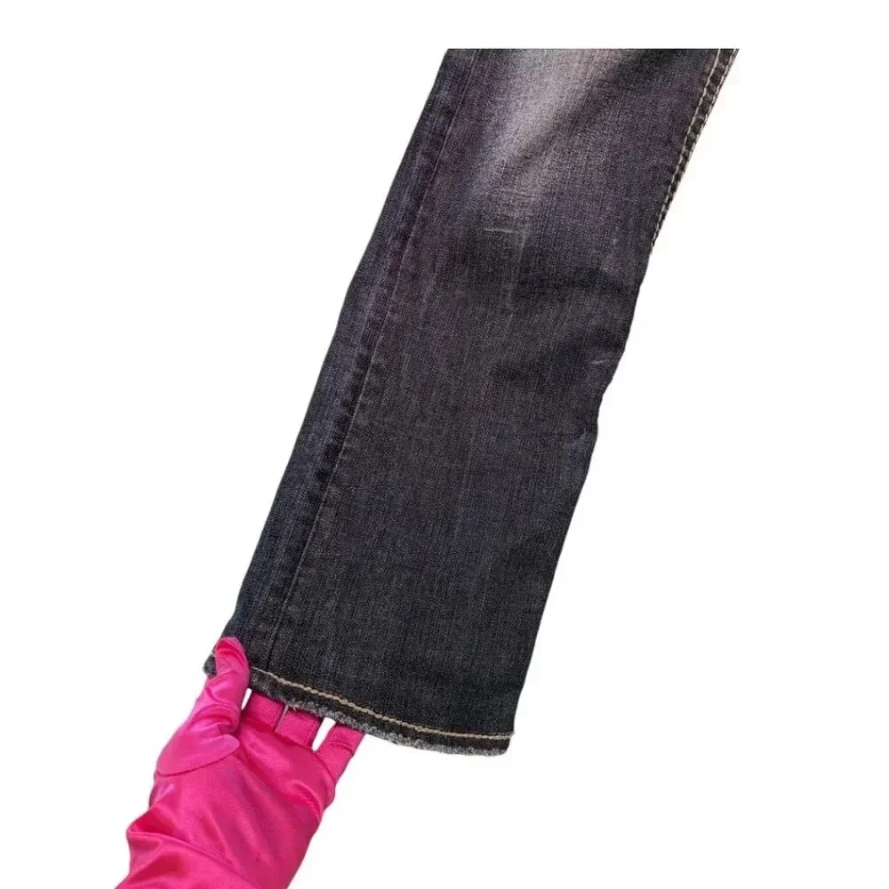 Silver Suki Womens Size W29/L32 Mid Straight Leg Stretchy Jeans Dark Wash - Picture 4 of 15